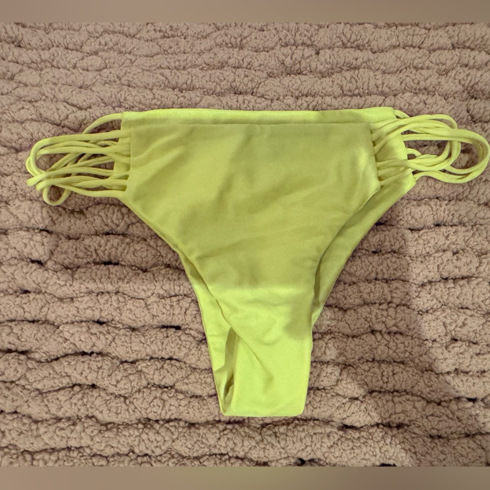 Mikoh Bikini Bottom Bright Yellow/LimeGreen